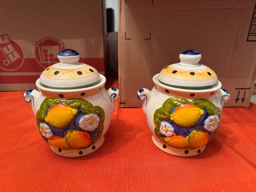 Set handpainted kitchen - of,